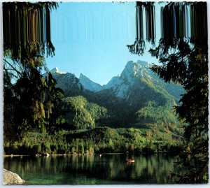 Postcard - Hintersee with Hochkalter, Berchtesgadener Land - Germany