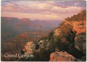 Mystical Colors Of The Grand Canyon, Arizona, 1995 Chrome Postcard