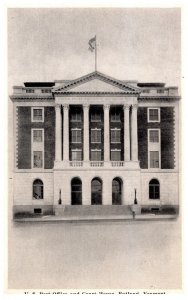 Vermont   Rutland  Post Office and Court House