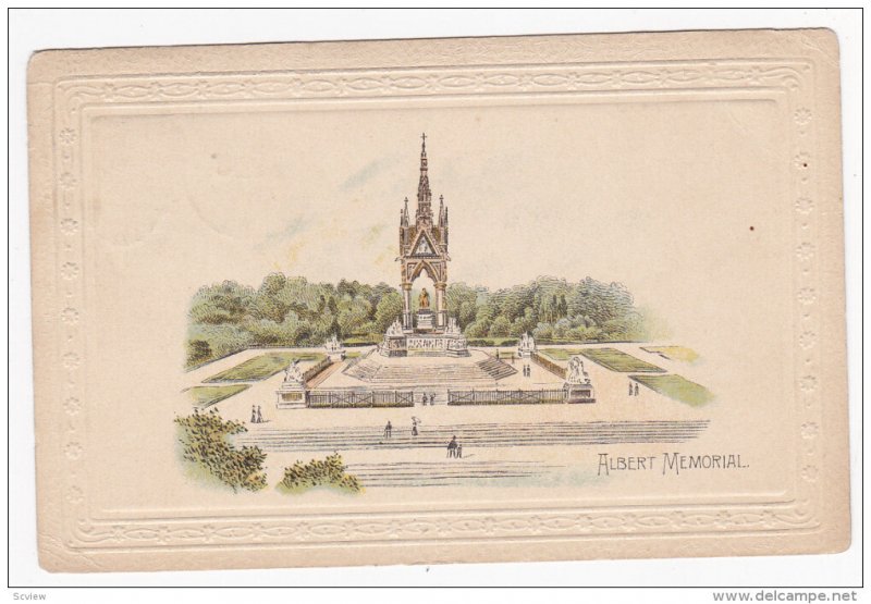 Albert Memorial, LONDON, England, United Kingdom, PU-1913