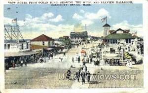 Salisbury Beach, Massachusetts, MA Salisbury Beach MA 1923 Missing Stamp