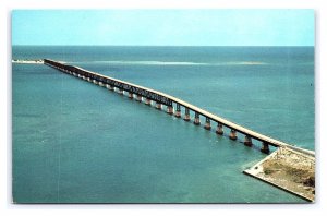 Bahia Honda The High Bridge From The Air Key West Florida Postcard