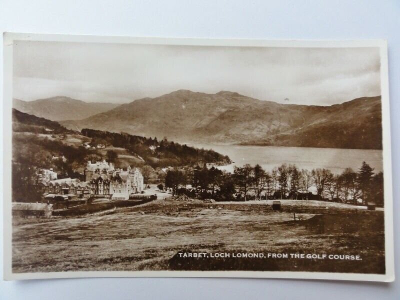 c1925 RP - Tarbet - Loch Lomond from Golf Course