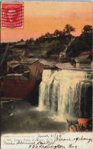 Lower Falls Rochester New York Vintage Postcard C082