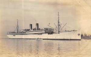 SS City of Los Angeles Real Photo Los Angeles Steamship Co. Ship 