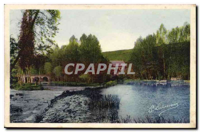 Postcard Old Clecy La Suisse Normande Orne and the Moulin de Vey