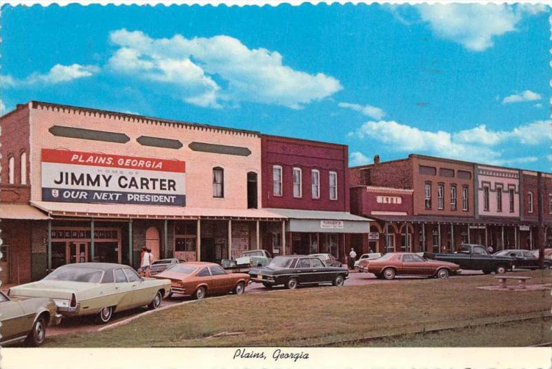 Georgia  Plains     Jimmy  Carter Campaign Store front