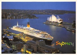 Queen Elizabeth 2 Cunard Line Ship Unused 