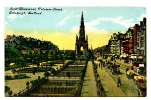 UK - Scotland, Edinburgh. Scott's Monument, Princess Street