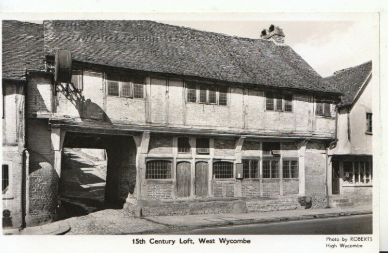 Buckinghamshire Postcard - 15th Century Loft - West Wycombe - RP - Ref 21042A