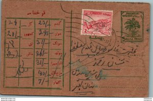 Pakistan Postal Stationery Tree 5 Paisa Baluchistan Muslim Store