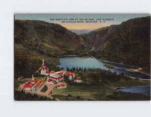 Postcard Birds Eye View Of the Balsams White Mountains New Hampshire USA