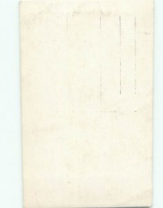 Old rppc BUILDING SCENE Architecture Postcard AB1208