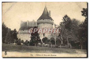 Old Postcard Chateau de Boissy near Renaison