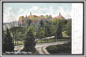 Massachusetts, Wellesley College Hall - [MA-650]