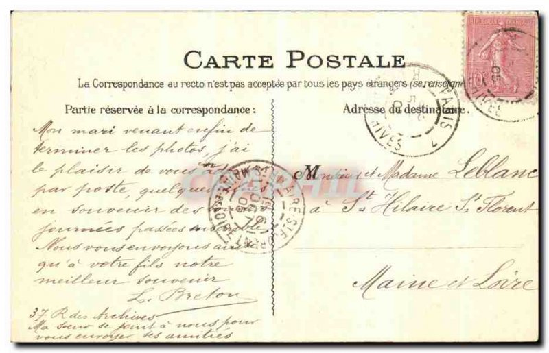 Old Postcard Paris Musee Cluny Goulon