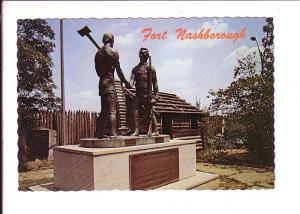 James Robertson and John Donelson Statue, Fort Nashborough, Tennessee