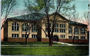 1910s The Gymnasium University of Illinois Urbana IL Postcard