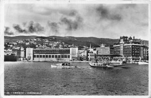 Trieste IT~Idroscalo Seaplane Base-Società Italiana Servizi-1937 Photo Postcard
