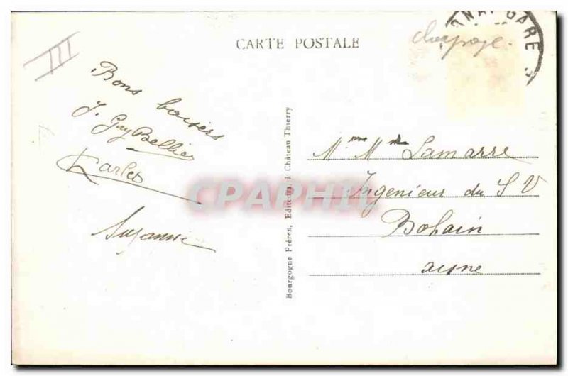 Postcard Folklore Old Vine Wine Harvest Champagne Surroundings d & # 39Epernay