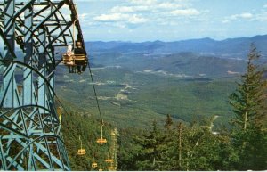 Postcard Ski Center Chair Lift, Whiteface Mt., Wilmington, VT.        N6