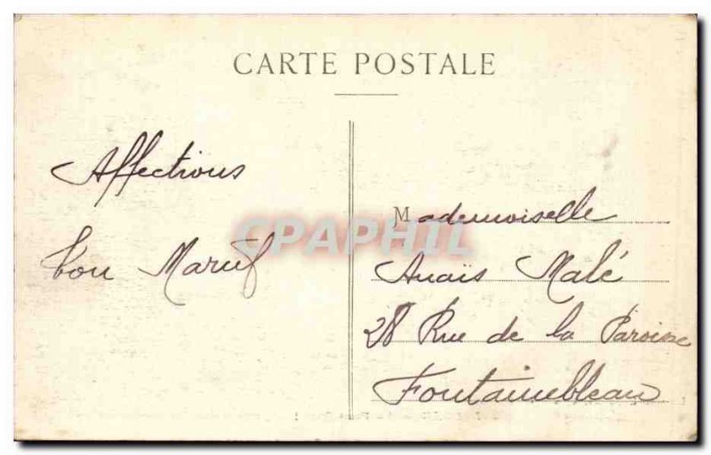 Old Postcard Agen The Canal Bridge