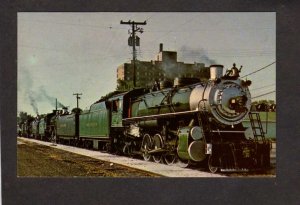 SC Southern Railroad Train Locomotive 4501 Charleston South Carolina Postcard