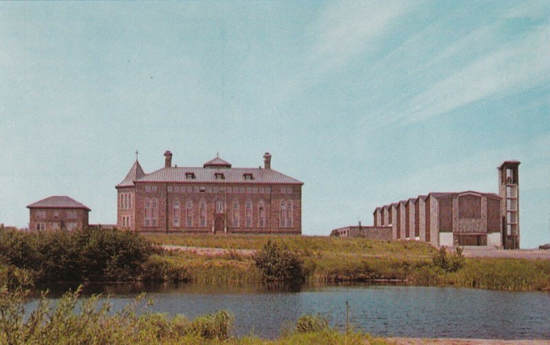 CTE SAGUENAY, Quebec, Canada, 1940-60s; L'Eveche et la Cathedrale de Hauterive