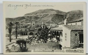 California Scotty's Castle and Guest House Death Valley RPPC Postcard K16