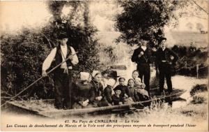 CPA Au Pays de CHALLANS - La Yole - Les Canaux de dessechement (297834)