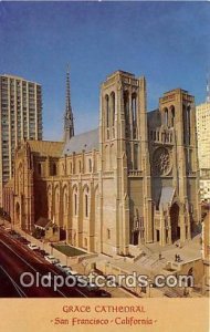 Grace Cathedral San Francisco, CA, USA Postcard