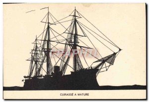 Old Postcard Boat Breastplate has mature