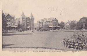 Parade Grounds New York State Soldiers' and Sailors' Home Bath NY New York - DB