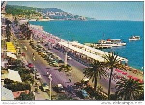 France Nice La Promenade des Anglais et le Mont-Boron 1962