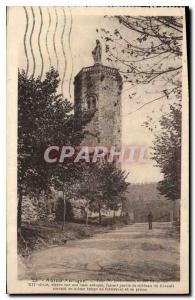 Old Antique Postcard Autun