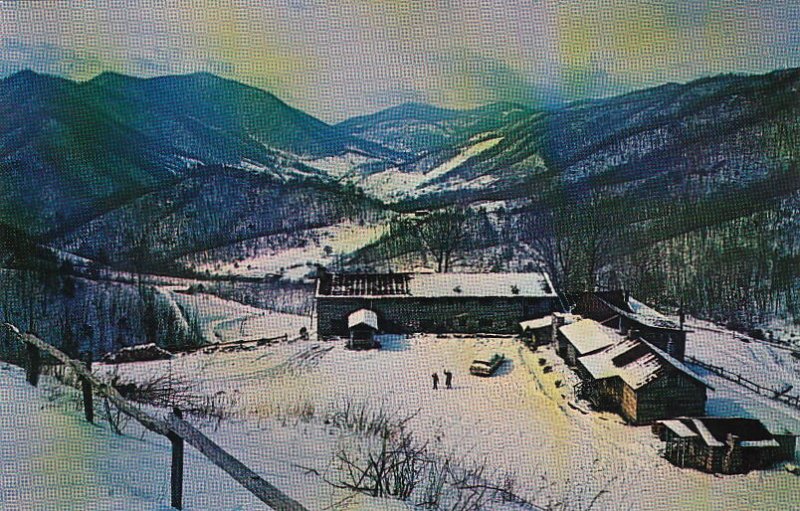 Postcard Smokey Shadows Lodge Maggie NC