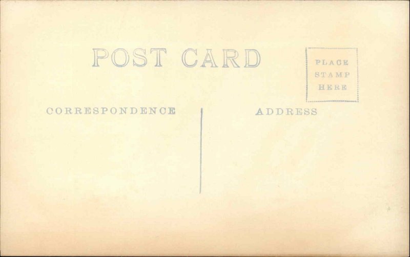 Cape Cod? Unidentified Cyanotype c1910 Real Photo Postcard #2