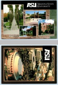 2 Postcards TEMPE, AZ~ Campus ARIZONA STATE UNIVERSITY Gammage Auditorium  4x6