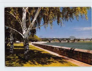 Postcard The Peace Bridge USA & Canada North America