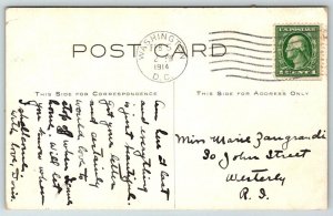 St. James Hotel  Washington DC      Postcard  1914