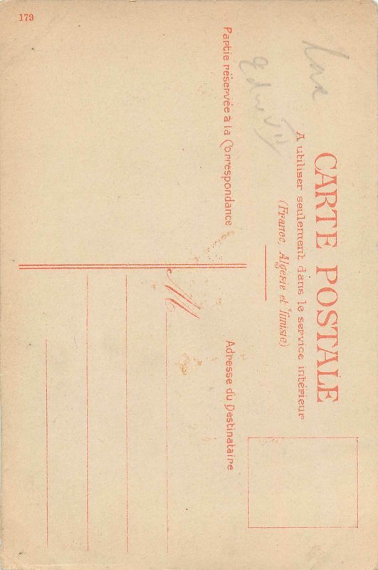 Early comic caricature bearded man drinking & pipe smoking infantilized