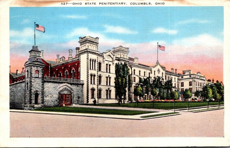 Ohio Columbus The Ohio State Penitentiary 1939