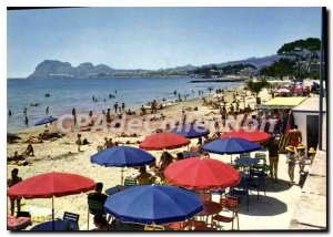 Modern Postcard La Ciotat beach Beau Rivage