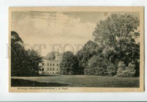 3102015 GERMANY Rittergut Wendisch-Wilmersdorf 1924 RPPC