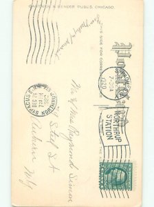 Divided-Back CHRISTMAS SCENE Great Postcard W9279