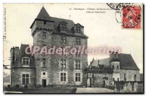 Old Postcard Chateau De Fayrac In Sarlat Cote Du Pont Levis