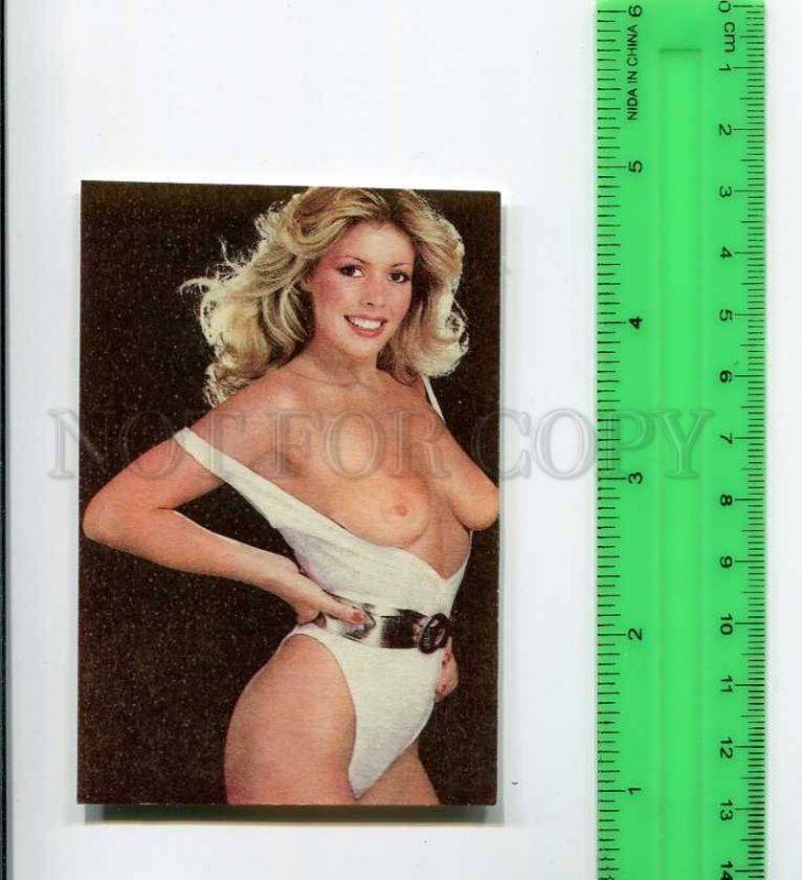 263858 USSR ESTONIA Nude girl Koop Jaana Pocket CALENDAR 1990