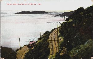 Above The Clouds Mt. Lowrey California Vintage Postcard C131