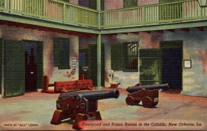 Louisiana New Orleans The Cabildo Courtyard and Prison Rooms Curteich