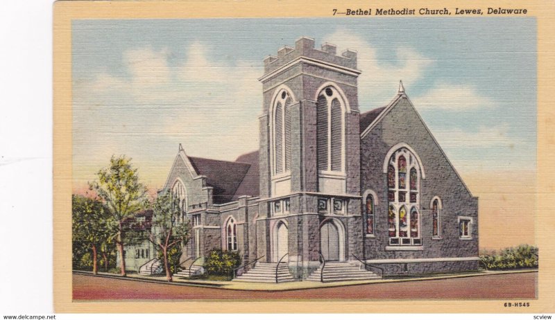 LEWES , Delaware , 1930-40s ; Bethel Methel Church